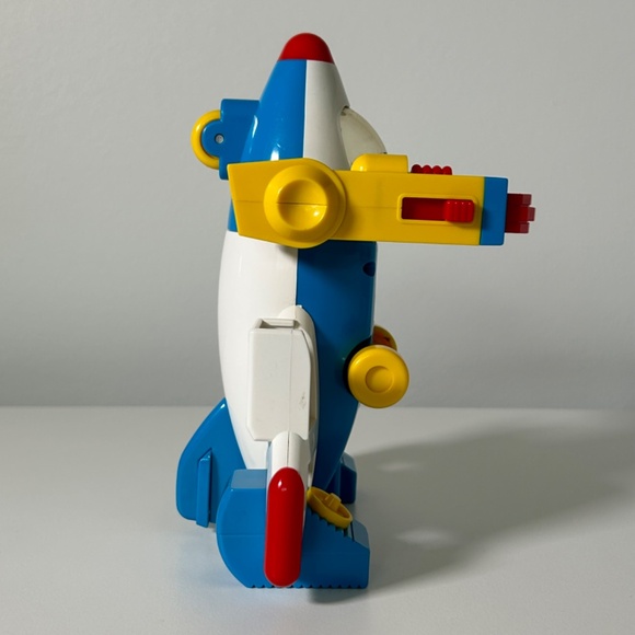 Vintage 80s Playskool Takara My First Transformer Jet-Kun Made in Japan (33Y) - Picture 4 of 7